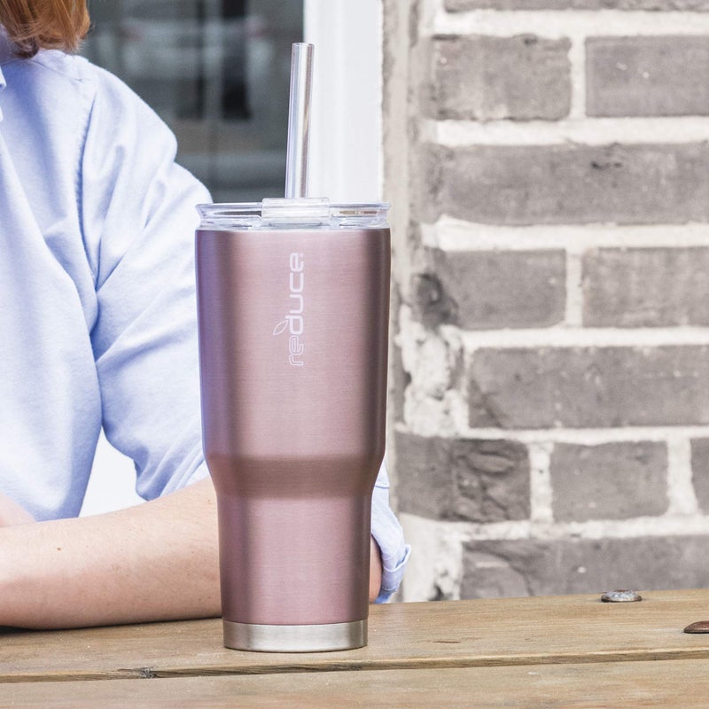 Reduce Cold 1 Tumbler Pink and Black 24 oz - Image 5